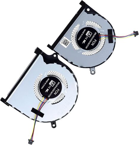 Deal4GO مروحة تبريد وحدة المعالجة المركزية MPHWF 0MPHWF مع مجموعة تبريد مروحة GPU 861FC 0861FC لـ Dell Inspiron 7591 7590 P83F in Kuwait
