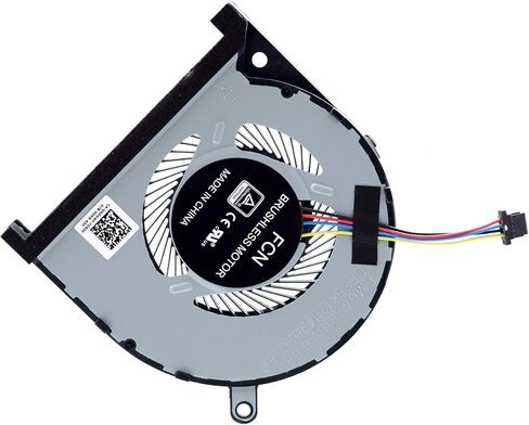 Deal4GO مروحة تبريد وحدة المعالجة المركزية MPHWF 0MPHWF مع مجموعة تبريد مروحة GPU 861FC 0861FC لـ Dell Inspiron 7591 7590 P83F in Kuwait