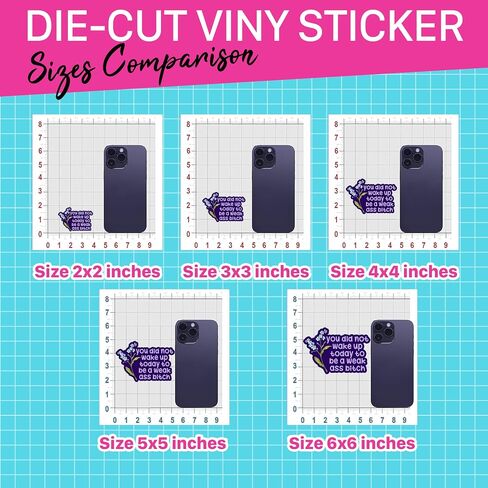 Set 3Pcs Don't Be A Part of Problem Be The Whole Problem Quote Sticker Mouse Sticker Funny Sticker Waterproof Die-Cut Vinyl 3 Inches Sticker for Water Bottle Phone Laptop Car for Teen Adult in Kuwait