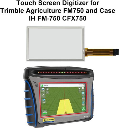 ALLWAY شاشة تعمل باللمس استبدال محول الأرقام لTrimble الزراعة FM750 وحالة IH FM-750 CFX750 in Kuwait