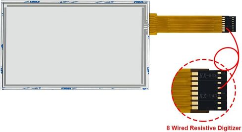 ALLWAY شاشة تعمل باللمس استبدال محول الأرقام لTrimble الزراعة FM750 وحالة IH FM-750 CFX750 in Kuwait