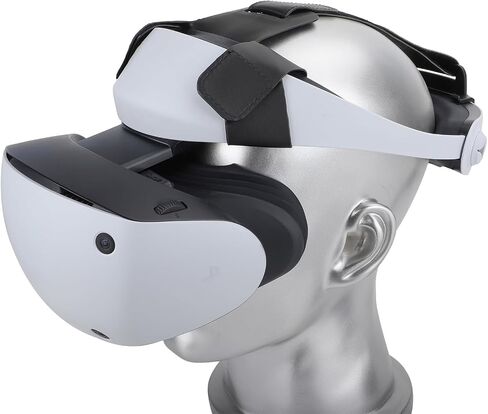 حزام رأس لتخفيف الضغط متوافق مع سماعة الرأس PlayStation VR 2، حزام من جلد البولي يوريثان، خفيف الوزن وقابل للتعديل وتقليل الضغط، ملحقات VR2 in Saudi Arabia