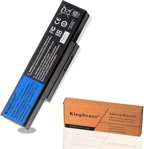 بطارية كمبيوتر محمول بديلة A32-K72 لجهاز ASUS K72D K72DR K72DY K72F K72J K72JA K73 K73B K73BR K73BY K73E K73J K73JK K73S K73SD K73SJ K73SM K73SV K73T N73 N71 K73 X77 [10.8V، 56WH 520 0 مللي أمبير] in Kuwait