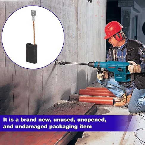 (4 قطع) مجموعة فرش كربون 1617014126 متوافقة مع المطرقة الدوارة من بوش 11316EVS 11317EVS 11311EVS 11223EVS 11245EVS in Kuwait