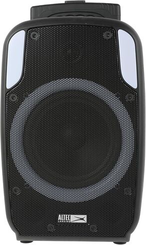 مكبر صوت بلوتوث لاسلكي Altec Lansing SoundRover 50 مع مصابيح LED متعددة الإضاءة، مكبر صوت محمول مع مدخل ميكروفون، مقبض Boombox، مكبر صوت DJ مع بطارية 6 ساعات وإقران لاسلكي حقيقي in Kuwait