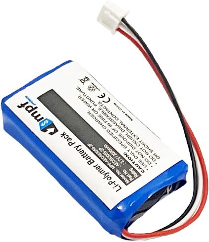 2000mAh AEC653055-2P Replacement Battery Compatible with JBL Flip 2 (2013) Portable Bluetooth Speaker with Installation Tools - 3 Pin Connector in Saudi Arabia