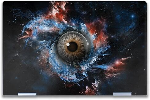 Carbon Fiber Laptop Skin Compatible with HP Envy x360 14" (2023) - Astronaut - Premium 3M Vinyl Protective Wrap Decal Cover - Easy to Apply | Crafted in The USA by MightySkins in Saudi Arabia