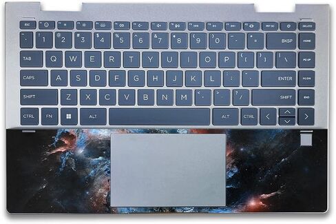 Carbon Fiber Laptop Skin Compatible with HP Envy x360 14" (2023) - Astronaut - Premium 3M Vinyl Protective Wrap Decal Cover - Easy to Apply | Crafted in The USA by MightySkins in Saudi Arabia