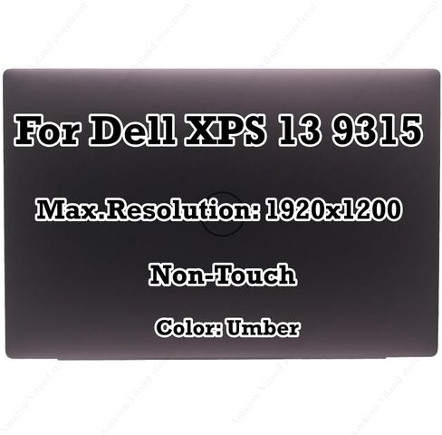 شاشة Umber بديلة كاملة 13.4 بوصة لـ Dell XPS 13 9315 FHD 1920×1080 LCD LED مجموعة لوحة شاشة غير تعمل باللمس in Kuwait