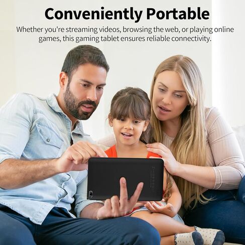 تابلت 7 بوصة تابلت أندرويد مع حافظة جلدية، ذاكرة وصول عشوائي 1 جيجا بايت روم 32 جيجا بايت، توسيع 512 جيجا بايت، تابلت مزود بكاميرا مزدوجة، واي فاي، بلوتوث، شاشة لمس عالية الدقة، معتمد من GMS، خفيف الوزن ومحمول in Kuwait