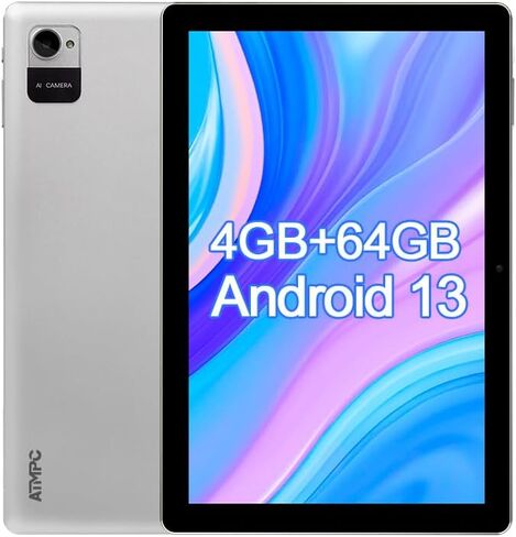 Android Tablet 10 Inch,Tablets, 4GB（2+2） Ram 64Gb Rom & 128GB Expand Android 12 Tablet, 2+5Mp Dual Camera, Wifi, Bluetooth, 6000Mah Battery in Saudi Arabia