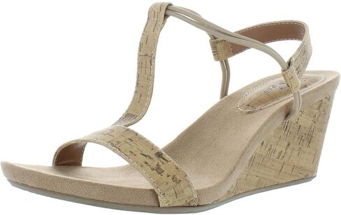 Style & Co. Womens Mulan T-strap Wedge Sandals in Saudi Arabia