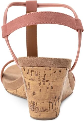 Style & Co. Womens Mulan T-strap Wedge Sandals in Saudi Arabia