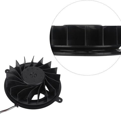 Replacement Internal Cooling Fan 17 Blades Replacement Internal Cooling Fan Cooler for PS3 Slim in Saudi Arabia
