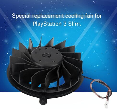 Replacement Internal Cooling Fan 17 Blades Replacement Internal Cooling Fan Cooler for PS3 Slim in Saudi Arabia