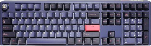 لوحة مفاتيح ميكانيكية Ducky One 3 Mini Cosmic Blue 60% Hotswap RGB Double Shot PBT QUACK (أحمر الكرز MX) in Kuwait