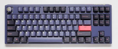 لوحة مفاتيح ميكانيكية Ducky One 3 Mini Cosmic Blue 60% Hotswap RGB Double Shot PBT QUACK (أحمر الكرز MX) in Kuwait