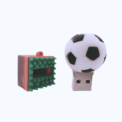 64GB Cartoon Cool Football USB Flash Drive Cute Novelty Memory Stick in Kuwait