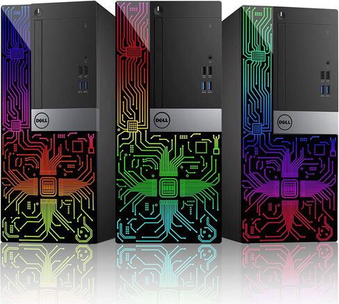 Dell OptiPlex Gaming Tower RGB Lights Computer Intel Core i5 8500 8th Gen Processor Up to 4.10GHz - GeForce GTX 1630 4GB - 16 GB RAM 1TB M.2 NVME - Windows 11 Pro - WiFi - Bluetooth (Renewed) in Saudi Arabia