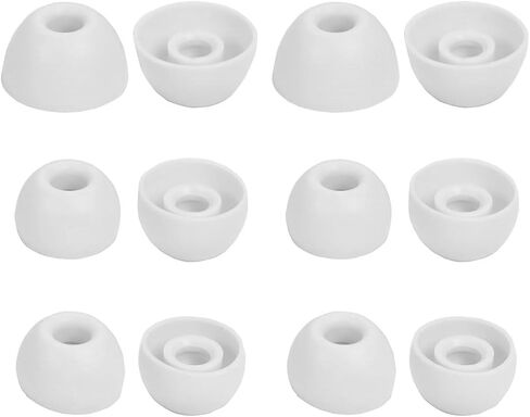 Replacement Earbud Ear Buds Tips Eartips Compatible with Soundcore by Anker P20i Earbuds, 6 Pairs S/M/L 3 Sizes Soft Silicone Earbuds Tips Ear Tip for P20i /P2 Mini/ P3i/ P30i/P40i –Navy 713 in Saudi Arabia
