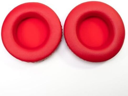 Thick Soft Protein Leather Ear Pads & Headband Cushion Cover Replacement Kits Compatible with Pioneer HDJ-X5 X5BT HDJ-X7 X7BT HDJ-X10 DJ Headphone,with Memory Foam Filling (Red Kits) in Saudi Arabia