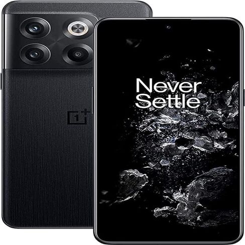 هاتف OnePlus 10T 5G ثنائي الشريحة وذاكرة قراءة فقط 128 جيجابايت + ذاكرة وصول عشوائي 8 جيجابايت (GSM فقط | بدون CDMA) هاتف ذكي 5G مفتوح من المصنع (أسود حجر القمر) - الإصدار العالمي in Kuwait