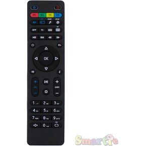 MAG 254/255 Remote Control for Streaming Media Player Multipurpose Replacement Part Linux System OTT IPTV Set Top Box, Black