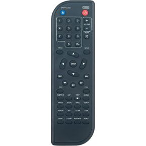 Replace Remote Control fit for Craig Compact HDMI DVD Player CVD401A CVD512A