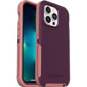 OtterBox iPhone 13 Pro (ONLY). Holster available upon request and not included, see packaging for details. Defender Series XT Case - BLACK, screenless, rugged , snaps to MagSafe, lanyard attachment