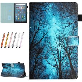 New Amazon Fire Max 11 Tablet Case, (13th Generation, 2023 Release), Premium PU Leather Stand Cover with Smart Auto Wake/Sleep, Book