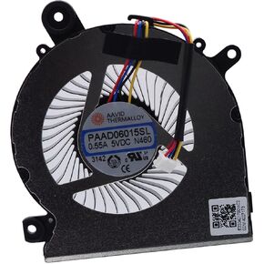 Deal4GO GPU Graphics Cooling Fan PAAD06015SL N460 Replacement for MSI GF65 GF66 GL66 GF76 GL76 WF76 MS-1583 MS-1584 MS-17L1 MS-17L4 MS-16W1, Black