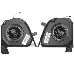 New CPU+GPU Cooling Fan Replacement for ASUS Zephyrus M16(2022) GU603Z GU603ZM GU603ZW GU603ZX GU603ZE DFSCK221051824-FP9R DFSCK221151812-FP9Q P/N: 13NR08R0T02111 13NR08R0T03111 12V 1A Fan