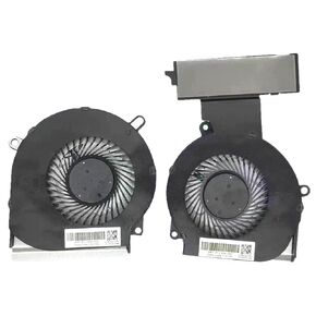 New CPU + GPU Cooling Fan for HP OMEN 15-DC 15-DC0013TX 15-DC0004TX 15-DC0005TX 15-dc0007TX 15-dc0009TX 15-dc0011TX 15-dc0013tx TPN-Q211 Series G3D-CPU L30204-001 G3D-GPU L30203-001 Fan