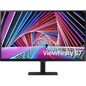SAMSUNG 27" ViewFinity S9 Series 5K Computer Monitor, Thunderbolt 4, DisplayPort, Matte Display, 4K Slimfit-Camera, Slim Metal Design, AirPlay, Smart-TV Apps, Gaming Hub, LS27C900PANXZA, 2023