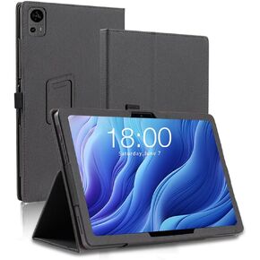 Case for TECLAST T60 Tablet Android 14 12 Inch, Premium PU Leather Folio Folding Stand Protective Tablet Cover with Hand Strap Magnet for TECLAST T60
