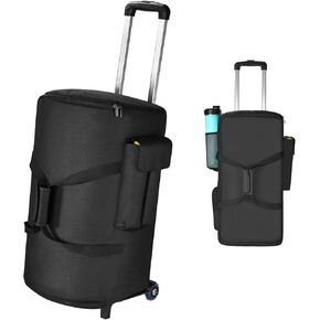 Portable Trolley Rolling Carrying Case Compatible with JBL PartyBox 110 Portable Party Speaker, Multifunctional Protective Storage Bag Fits for Sony SRS-XV500, SRS-XP500 Party Speakers