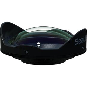 SEALIFE SL054 52mm Wide Angle Dome Lens Designed for SeaLife SportDiver Housing and Other 52mm Thread Mount Housings or Ports, Includes Neoprene Dome Lens Cover, Rear Lens Cap & Protective Pouch