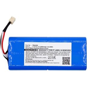 2000mAh Ni-MH Battery Replacement Compatible with TDK Life on Record A360, Life on Record Trek 360, Life on Record Q35 Wireless Portable Bluetooth Speaker