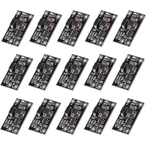 15PCS Mini Boost Module 3.7V to 5V 8V 9V 12V 1.5A Multi-Function Step Up Board with LED Indicator for Electronic DIY