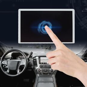 شاشة LCD بديلة تعمل باللمس مقاس 8 بوصات 55 دبوسًا من GXARTS متوافقة مع GMC Yukon Canyon Sierra/Chevy Suburban Colorado Silverado Tahoe، 2015-2018# تحل محل شاشة مراقبة الملاحة الراديوية DJ080PA-01A