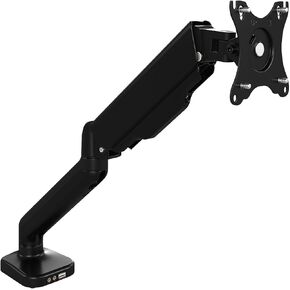 Bush Business Furniture Adjustable Monitor Arm, 17-inch -32-inch, Satin Black (AC99890-03)