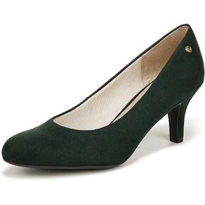 LifeStride Womens Parigi Pump Tartan Green 9 M