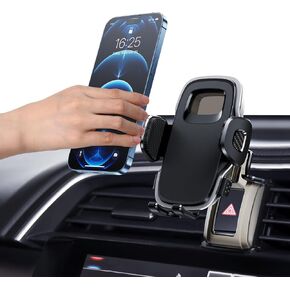 ELOHEI for Honda Civic Phone Mount with Custom Base, Car Phone Holder for 2016 2017 2018 2019 2020 2021 Honda Civic Accessories (for 10th Gen Honda Civic)