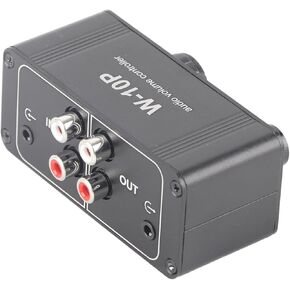 Mini Stereo Audio Preamplifier Volume Controller Lossless Portable Stereo Amplifier Headphone Amplifier Volume Adjuster Preamp with Jack 3.5mm Output
