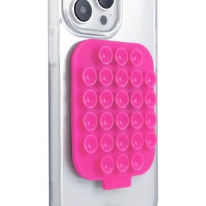 Sonix | Magnetic Silicone Suction Cup Phone Mount for iPhone | Compatible with MagSafe | Soft, Light Pink | Pink Rose in Kuwait