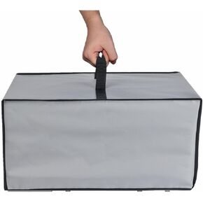 Anti-Static Waterproof Nylon Fabric Dust Cover for HP Smart -Tank 5101 /HP Smart-Tank 5000 /HP Smart -Tank 6001 Wireless Cartridge-Free all in one printer (Silver Grey)