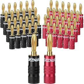 سدادات الموز مع براغي مزدوجة، هيكل من الألومنيوم باللونين الأسود والأحمر، 24 زوجًا in Kuwait