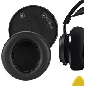 Geekria QuickFit Replacement Ear Pads for Philips Audio Fidelio X2HR, X1 Headphones Ear Cushions, Headset Earpads, Ear Cups Cover Repair Parts (Black)