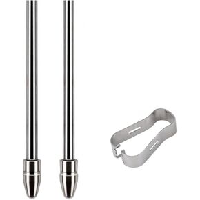2 Pcs SLAUNT S Pen Tips Stainless Steel Compatible with Remarkable 2 Paper Tablet Marker Plus Stylus Galaxy Note10/20/Tab S6 LITE/S7/S9/S24U Metal Replacement Pen Tips/Nibs