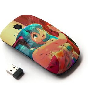 [ Optical 2.4G Wireless Mouse ] Cute Anime Artist